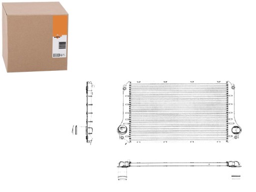 NRF/30784/ZAPS - ІНТЕРКУЛЕР NRF TOYOTA COROLLA VERSO AVENSIS 05-2