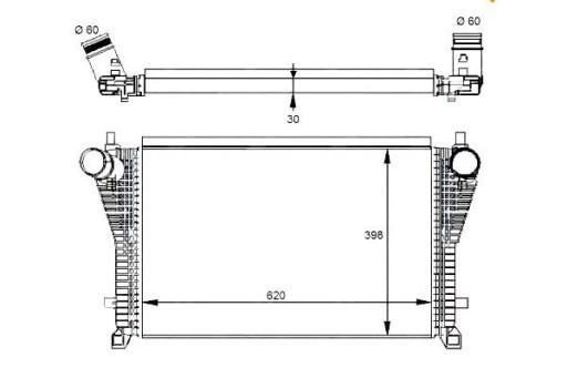 30291/NRF - ИНТЕРКУЛЕР NRF VW 1.8TSI/2.0TSI A3/GOLF VII