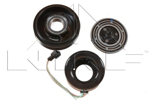 380015 - Муфта компресора кондиціонера NRF SANDEN SD7V16 6PK / 126mm 12V VW T4 90-