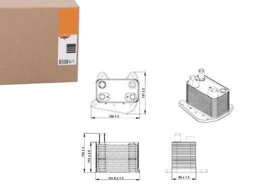 86227067 - NRF31234 МАСЛЯНЫЙ ОХЛАДИТЕЛЬ MERCEDES ML 2.7 99-
