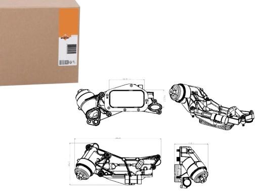 86226010 - NRF31315 МАСЛЯНЫЙ ОХЛАДИТЕЛЬ OPEL ASTRA 1.6 06-