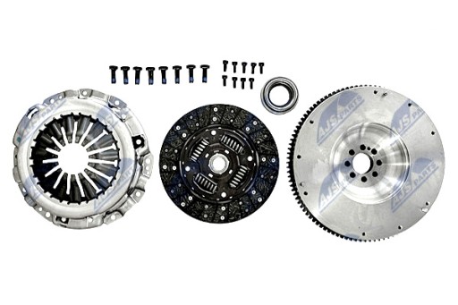 Nty Комплект зчеплення з ОДНОМАСОВИМ колесом NISSAN NAVARA D40 2.5 DCI
