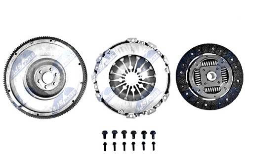 NTY КОМПЛЕКТ ЗЧЕПЛЕННЯ З ОДНОМАСОВИМ КОЛЕСОМ VOLKSWAGEN 2.0 TDI GOLF V VI