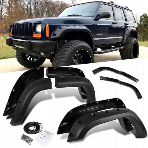 SNFF014 - Колесные арки JEEP LLDPE JEEP CHEROKEE XJ РАСШИРЯЮТСЯ
