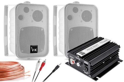 Звукова система на яхті, моторний човен динаміки + кабелі