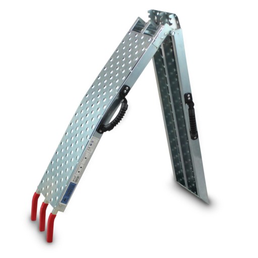 Рампа для мотоцикла, квадроцикла, складная одиночная, до 400 кг, 1,76 м