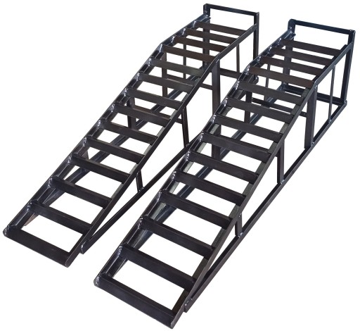 Рампи 3т під'їзних доріжок автомобіля перекидаючи високі довгі 135 пофарбовані