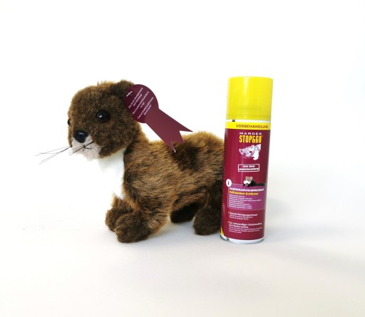 Крепчайшая куницья пена, убирает кучий запах. Мардер Стоп-энд-гоу