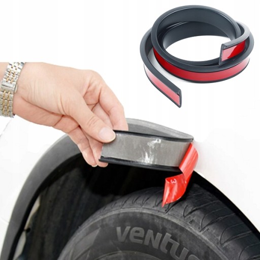 Накладка на арку колеса защитная полоса брызговиков 5M x3cm