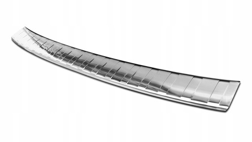 Накладна захисна планка на задній бампер для FIAT 500L I 2017-2018