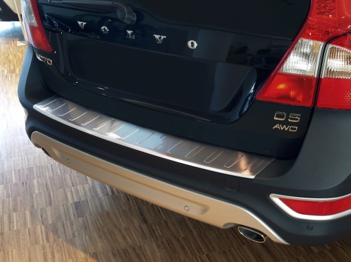 Накладка защитная накладка на задний бампер VOLVO XC70 II 2007-2013 KOMBI