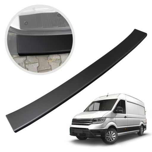 Накладка защитная накладка на задний бампер для VW CRAFTER 2017- | АБС