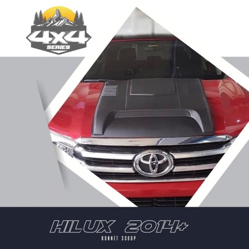 TXTH WD100/125 - Накладка на капот Toyota Hilux - TXTH WD100/125