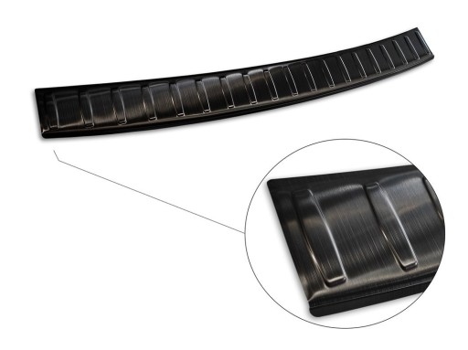 Накладка на бампер Черный BMW 3 F31 универсал / М-пакет 12-15 FL2015-2018