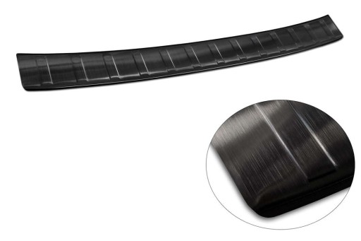 Накладка на бампер Черный BMW 3 G21 VII Touring 2018-2022 гг.