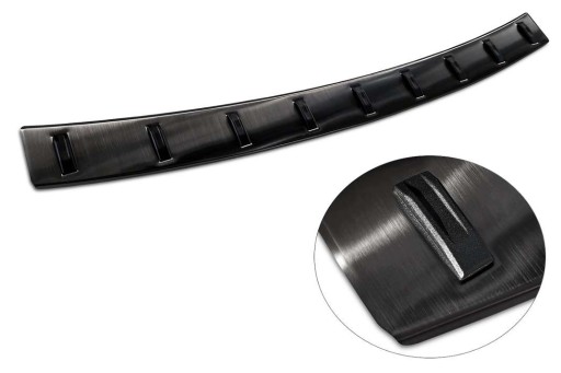 Накладка на бампер Strong Black BMW 3 F31 Touring M-пакет 12-15 FL15-18