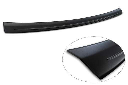 Накладка на задний бампер Audi Q4 e-tron защитная полоса