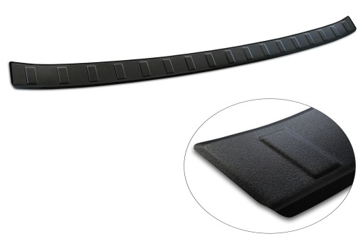 Накладка на задний бампер Cupra Born (Черный Матовый)