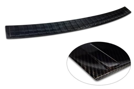 Накладка на задний бампер Skoda Superb 3 Kombi.