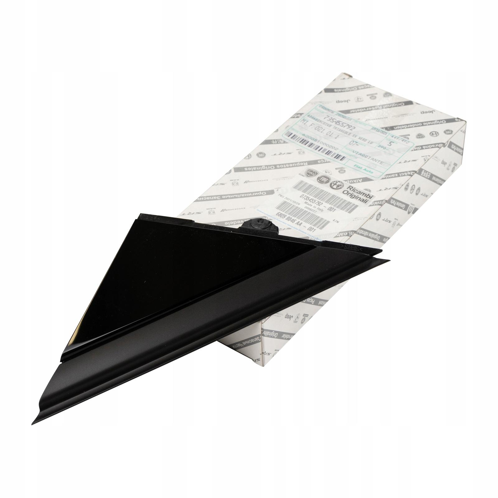 735455792 - Накладка трикутника дзеркала ліва Fiat 500