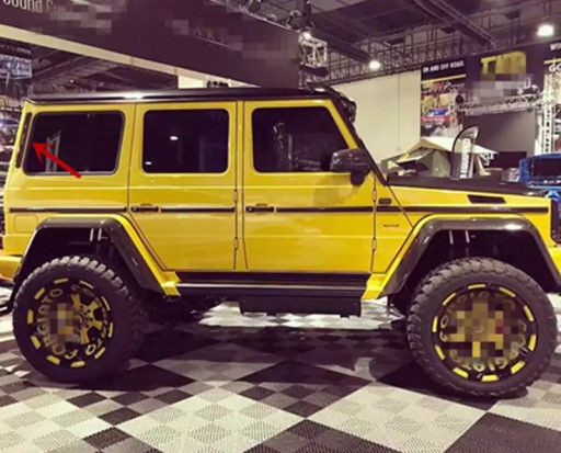 Накладки На Стовпи Carbon Mercedes W464 2019+