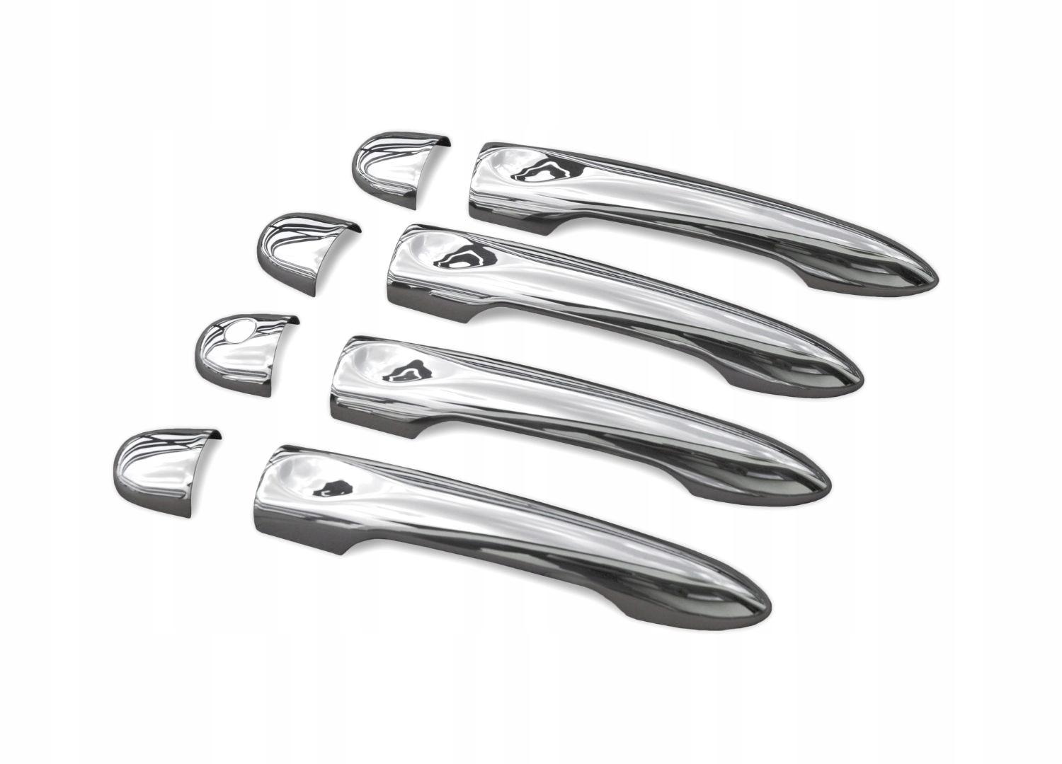 Накладки на дверні ручки Renault Megane 2009+