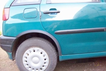 Накладки, колісні арки, підкрилок, лівий, правий, комплект, новий SEAT IBIZA II FL 99-02