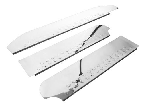 Накладки на боковые юбки Mercedes Viano W639 03-14