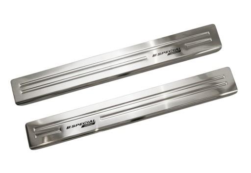 Накладки на боковые юбки VW T6 Transporter