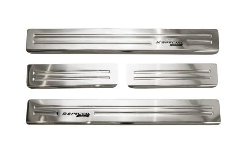 Накладки на пороги Mitsubishi ASX 10-22