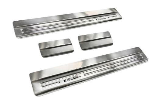 Накладки на пороги Nissan Qashqai 2014+