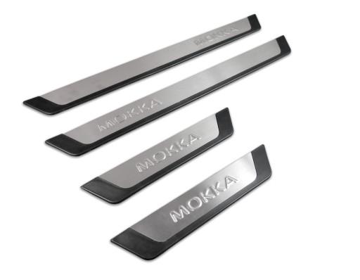 Накладки на пороги пороги Opel Mokka 2012-2016
