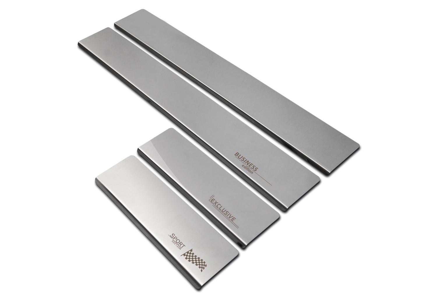 Накладки на пороги пороги Renault Scenic