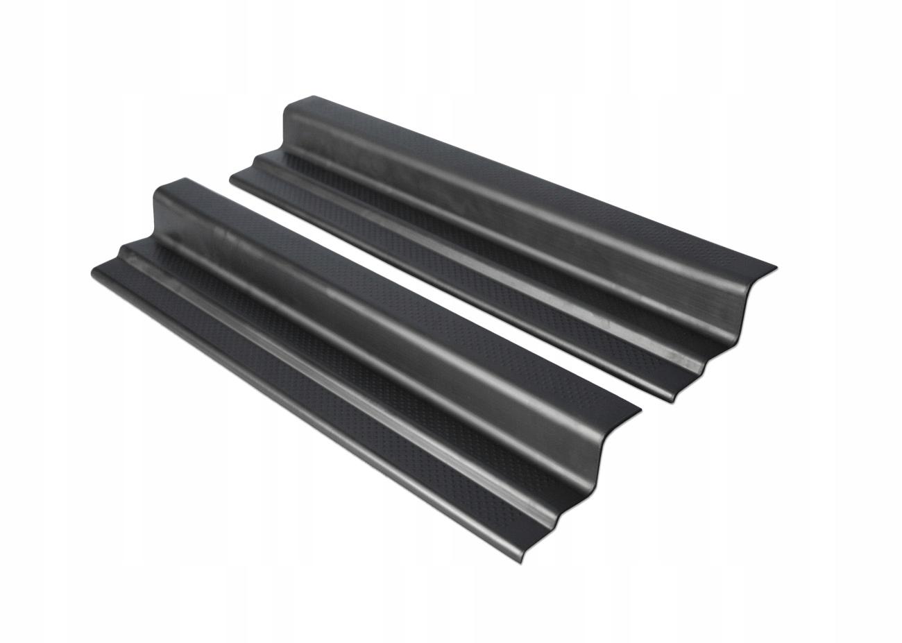 Накладки на боковые юбки пороги VW Caddy 03+