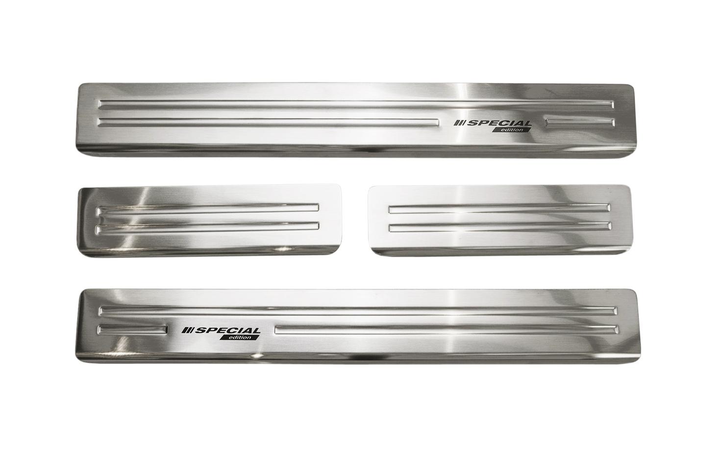 Накладки на пороги Volkswagen Polo 5