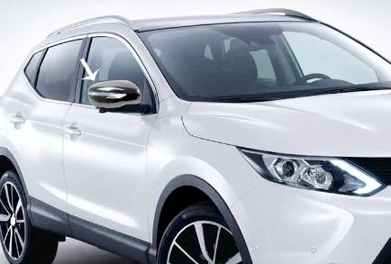 Накладки для зеркал Nissan Qashqai 2014-2021