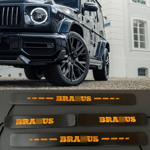 Brabus Mercedes G-class W464 LED накладки на пороги