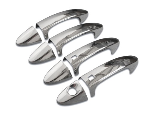 Накладки на дверные ручки Ford Fiesta 7 2009+ HB SENSOR