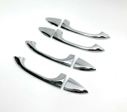 Накладки на дверные ручки Mercedes R-Class R251