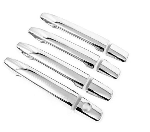 Хромированные накладки на дверные ручки Citroen CCrosser 07-2012