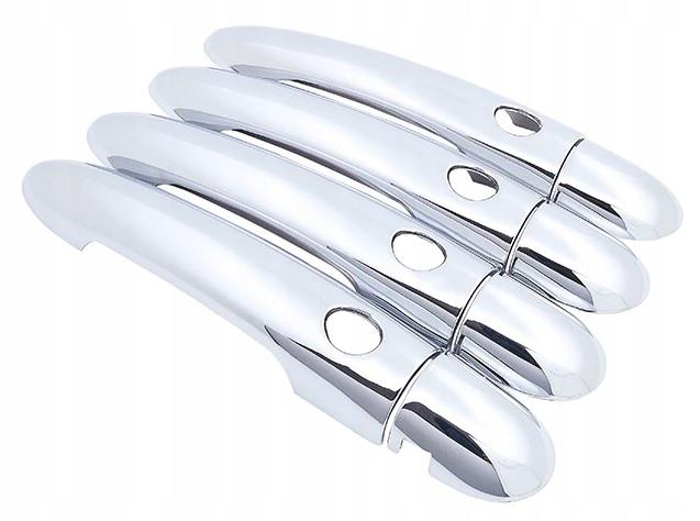 Хромированные дверные ручки Renault Koleos 2007 -2016