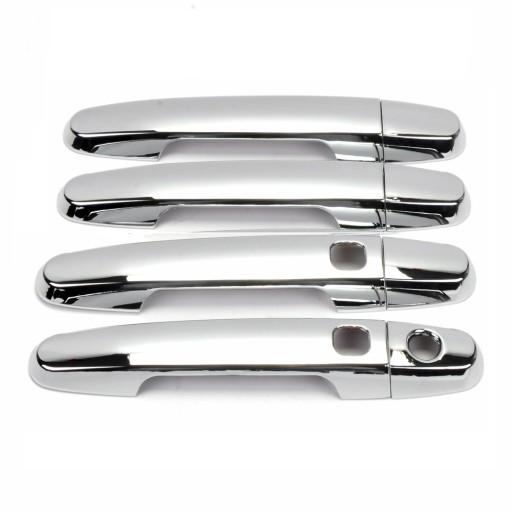 Хромированные накладки на дверные ручки Toyota Rav4 2001 - 2011