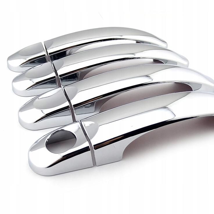 Хромовані накладки на дверні ручки Volkswagen Golf Plus 5-14