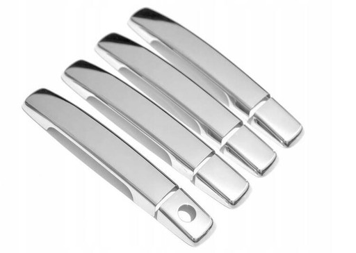 Накладки на дверні ручки Nissan Navara D40 10-15