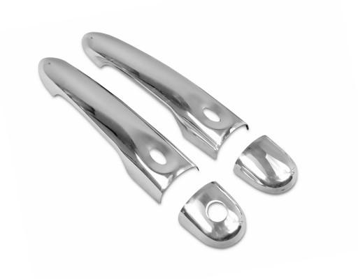 Накладки на дверные ручки Renault Zoe 2012 + HB