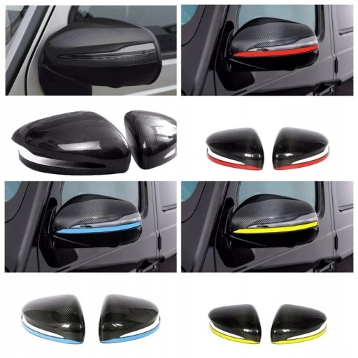 Накладки на дзеркала Mercedes G-Class W463a W464 Carbon