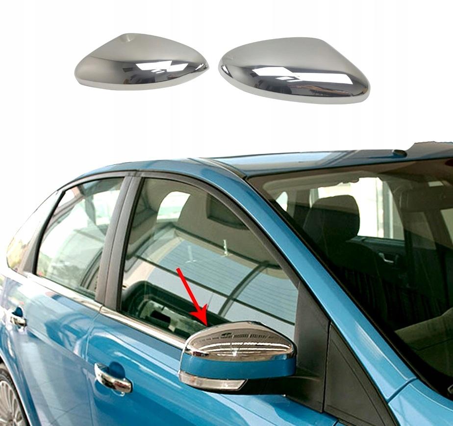 Накладки на зеркала зеркал Mondeo FOCUS 2 3 сталь