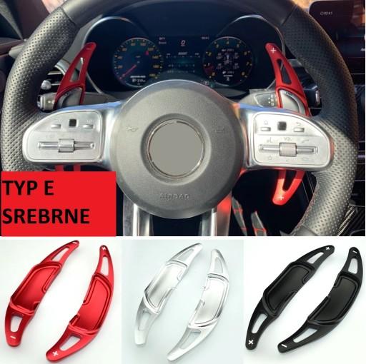 Накладки на переключатели Mercedes AMG CLA E-Class