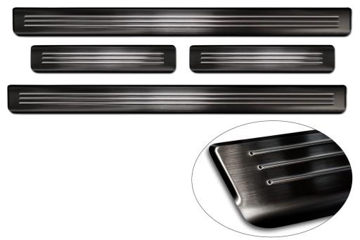 Накладки на пороги Ford Mustang Mach-e