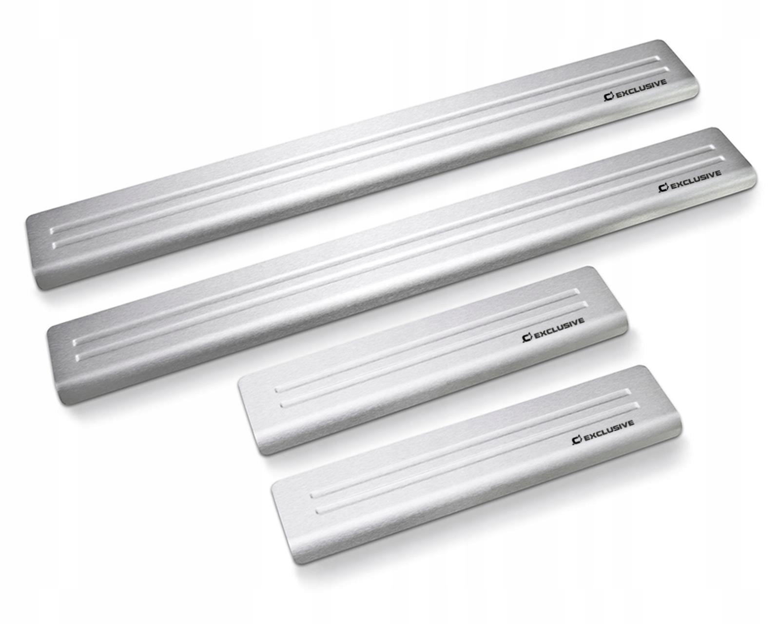 Накладки на пороги для Honda Civic IX